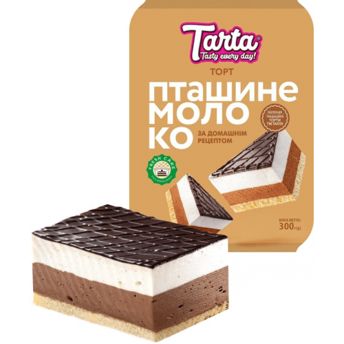 300 Г ПИРОЖНОЕ ПТИЧЬЕ МОЛОКО ТОРТ